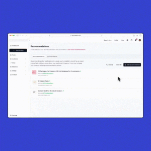 systeme de recommandation de beehiiv pour faire croitre sa newsletter payante