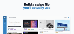 outil swipe file SwipeWell